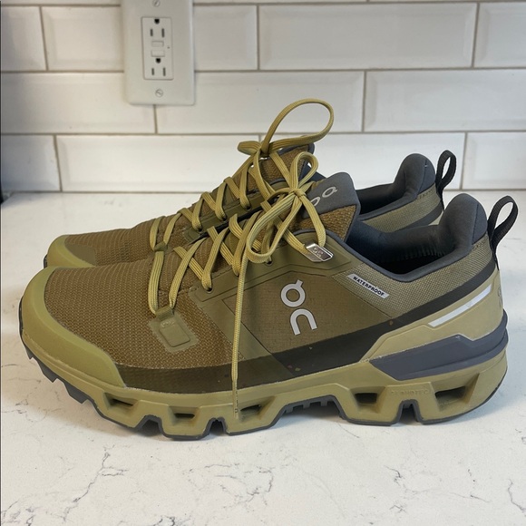 On Running Cloudwander Waterproof Hunter Safari Mens Size 9.5 Worn a Few Times - Picture 14 of 17